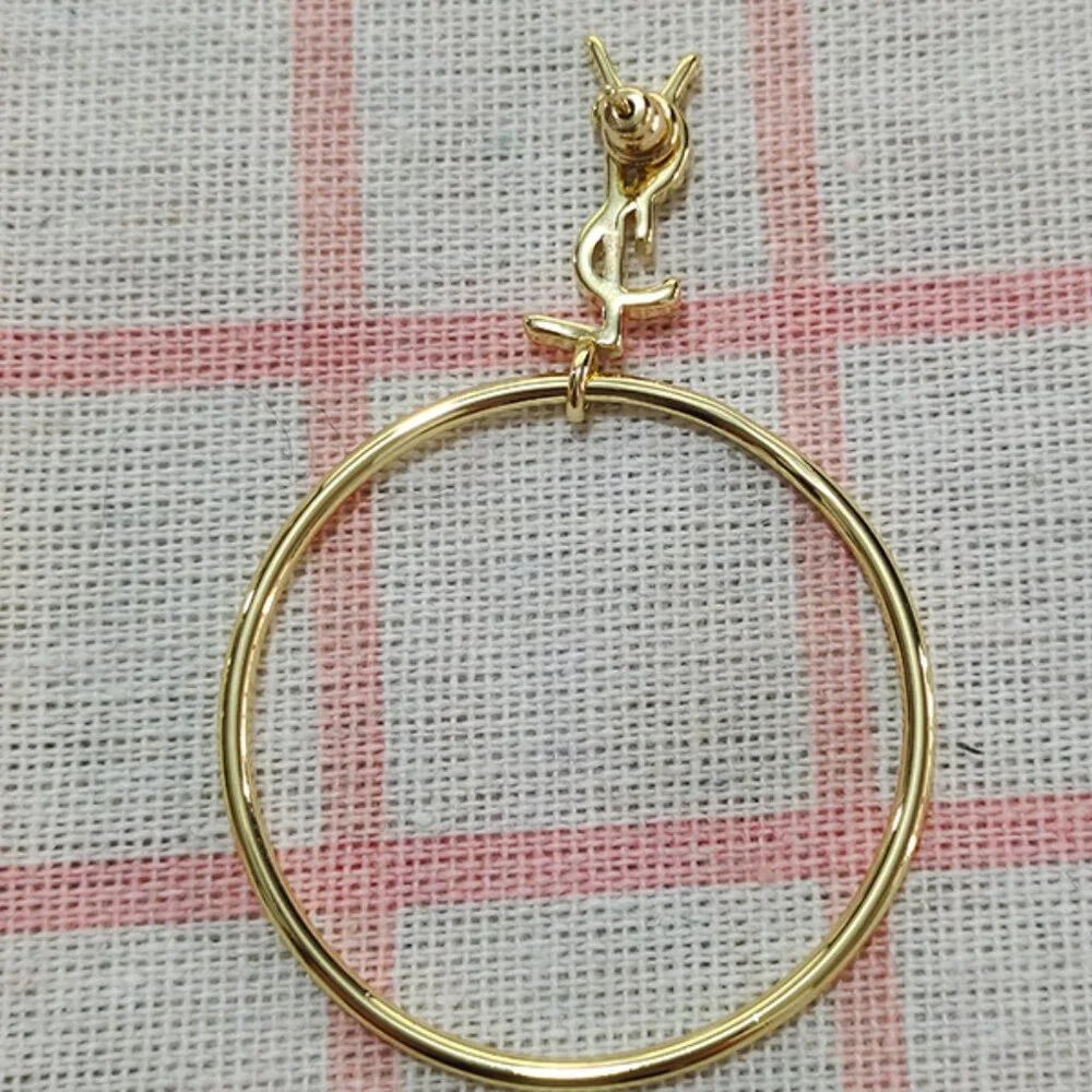 Saint Laurent Round Earring - Picture 4 of 6